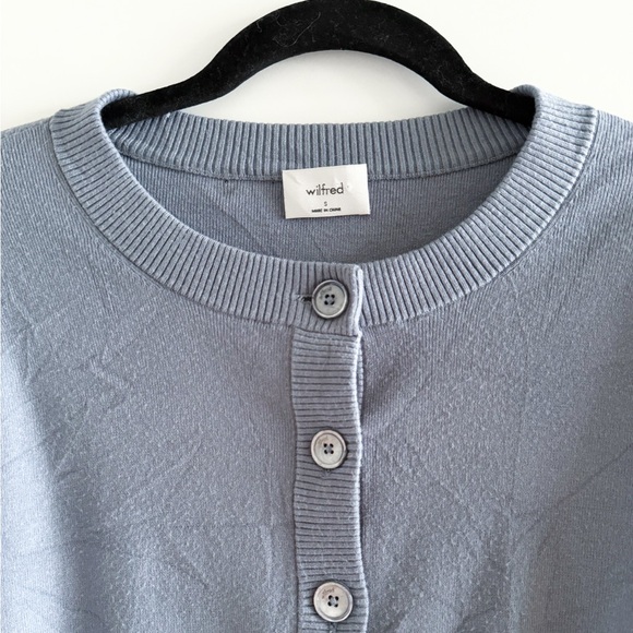 Wilfred Alessia Cardigan (Dusty Blue) - Picture 3 of 9